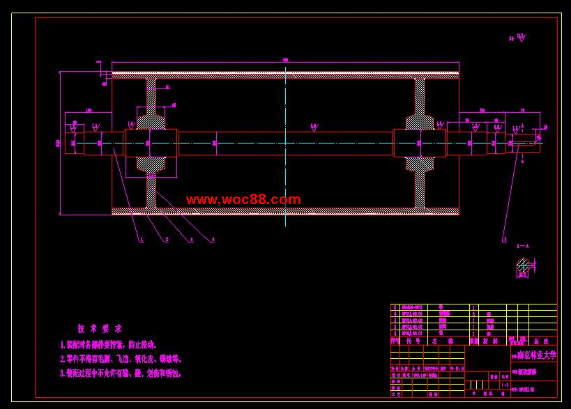 （全套CAD）木片輸送機設計（終稿）CAD截圖02