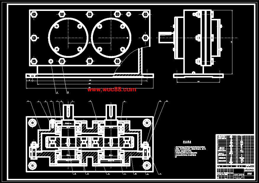 （全套CAD）機械傳動實驗臺的研究與設計（終稿）CAD截圖03