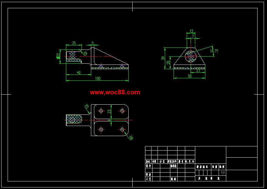 （全套CAD）接頭的工藝規程及鉆Ф8孔夾具設計（終稿）CAD截圖04