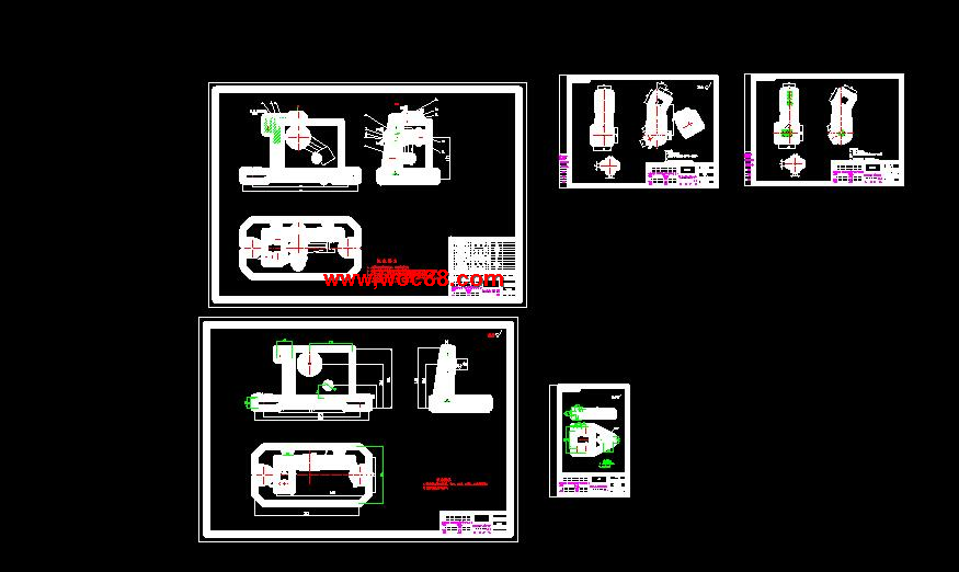 （全套CAD）撥叉機械加工工藝及鉆孔夾具設計（終稿）-CAD截圖05