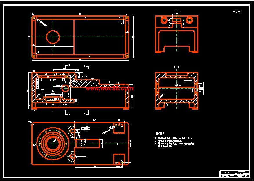（全套CAD）機械式測刀儀設計（終稿）CAD截圖04
