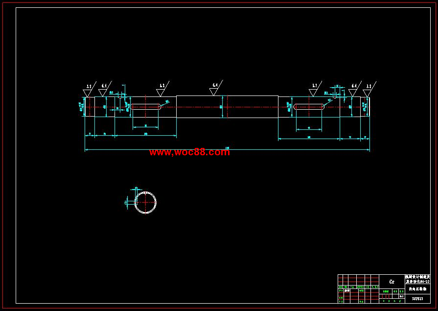 （全套CAD）波狀擋邊傾角輸送機的設計（終稿）CAD截圖04