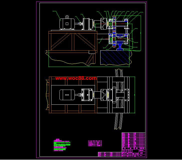 （全套CAD）濃縮機設計（終稿）CAD截圖06