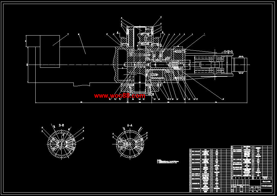 （全套CAD）汽車零件加工自動線上的多功能機械手的設計（終稿）CAD截圖02