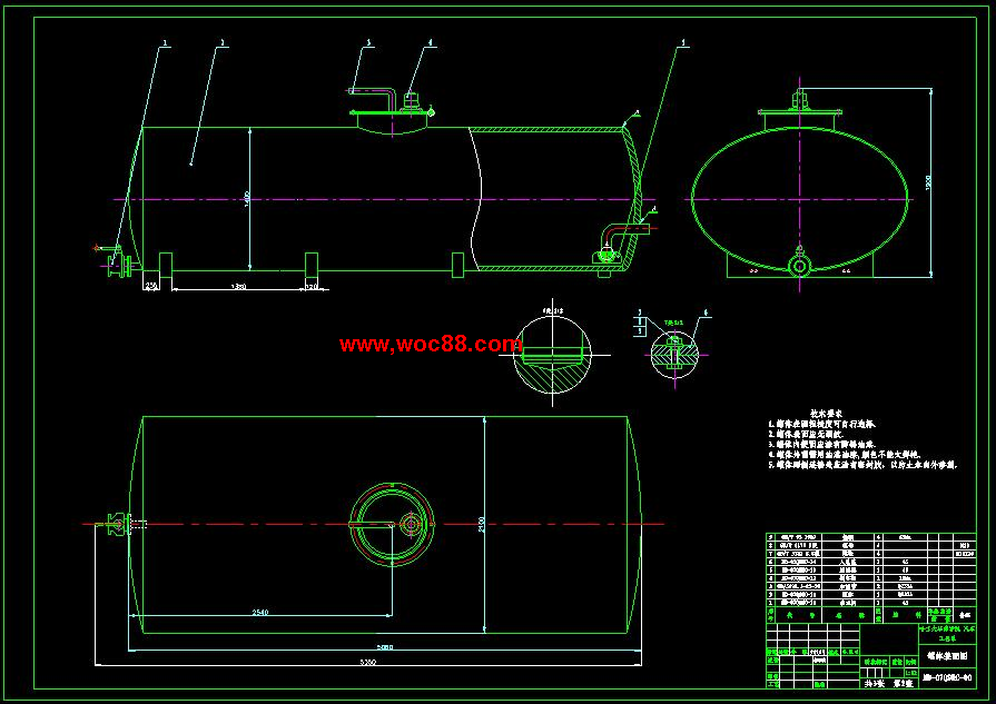 （全套CAD）灑水車設計（終稿）CAD截圖02