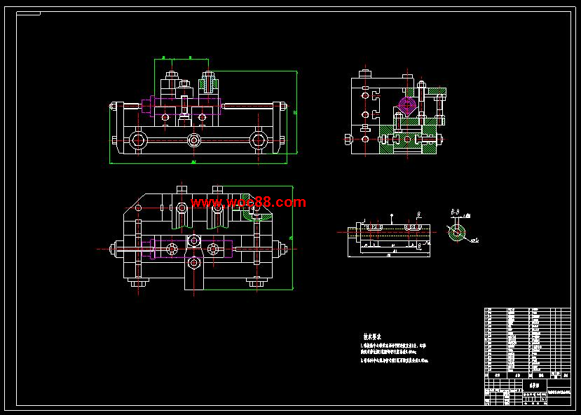 （全套CAD）汽車連通軸加工工藝與夾具設計（終稿）CAD截圖01