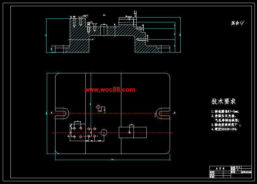 （全套CAD）汽車連桿加工工藝及夾具設計（終稿）CAD截圖02