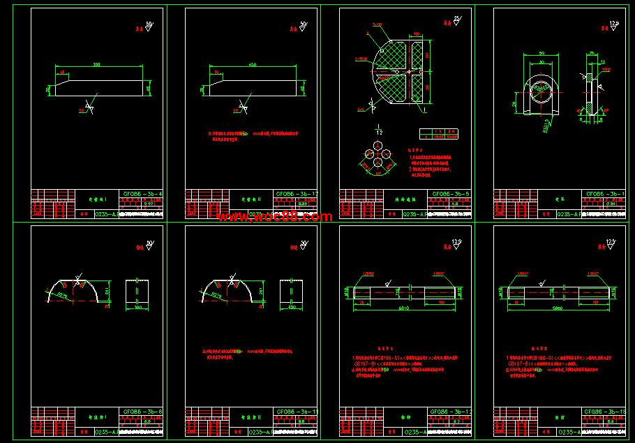 （全套CAD）浮頭式換熱器設計（終稿）CAD截圖02