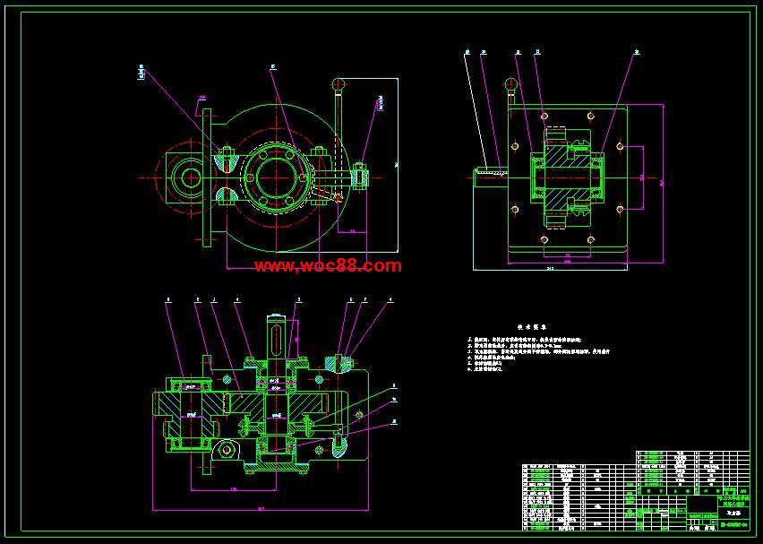 （全套CAD）灑水車設計（終稿）CAD截圖03