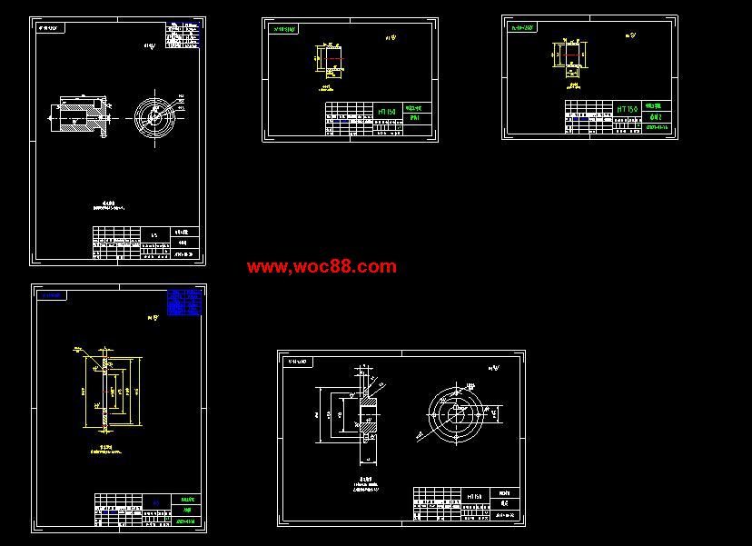 （全套CAD）滾筒式蔬菜清洗機設計（終稿）CAD截圖03