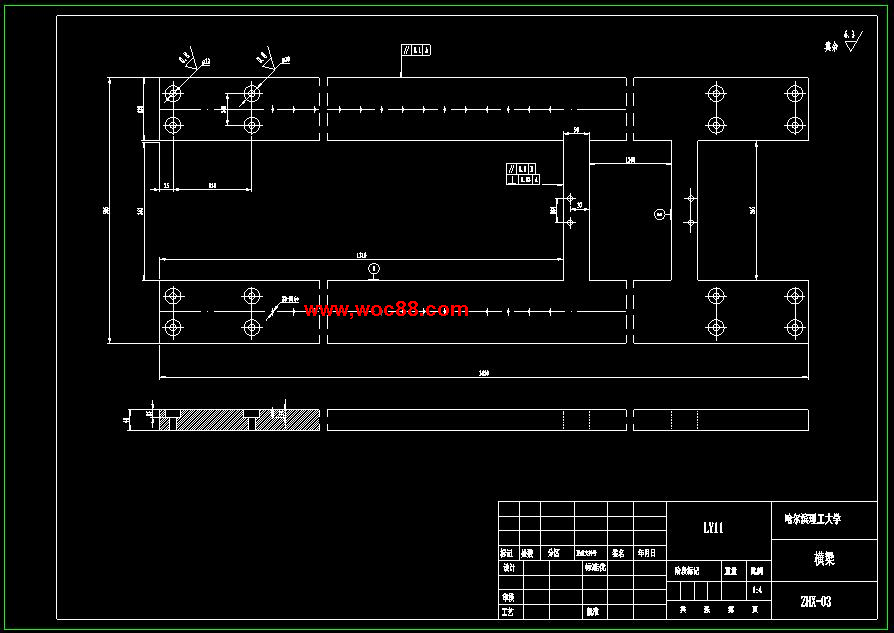 （全套CAD）汽車工業用裝裝卸機械手結構設計（終稿）CAD截圖04