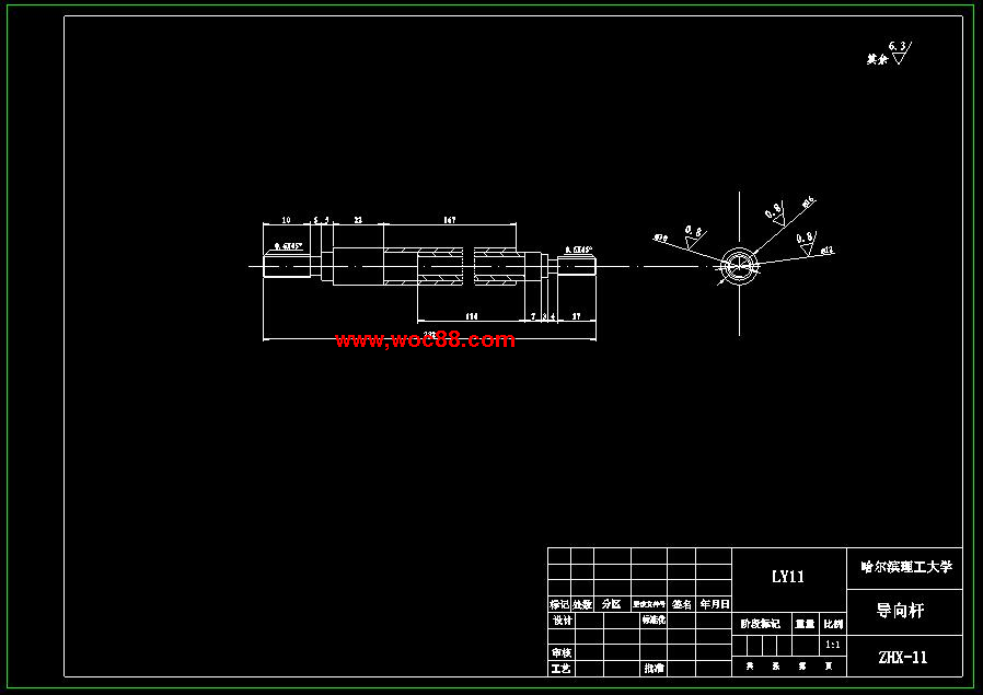 （全套CAD）汽車工業用裝裝卸機械手結構設計（終稿）CAD截圖03