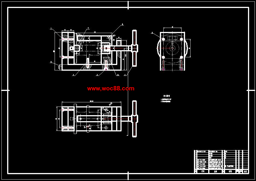 （全套CAD）法蘭盤831004加工工藝及及Φ6和Φ4孔的工藝裝備設計（終稿）CAD截圖01
