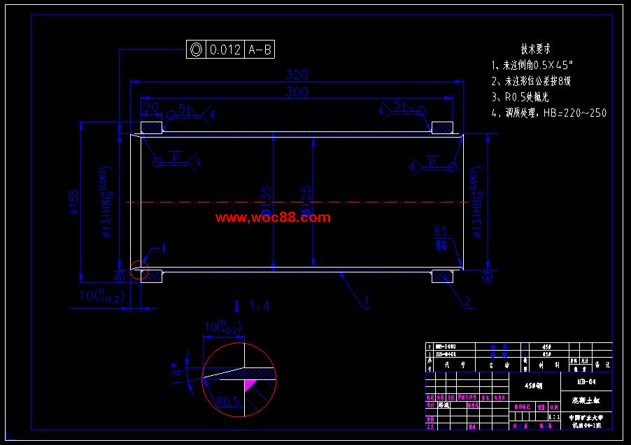 （全套CAD）混凝土輸送泵設計（終稿）CAD截圖05