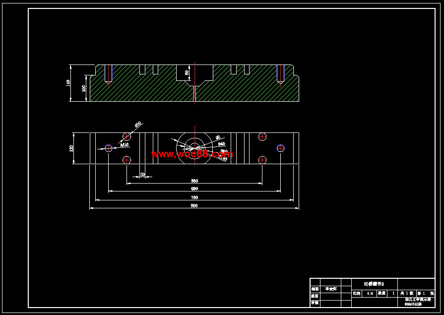 （全套CAD）汽車塑料保險杠注射成型模具設計（終稿）CAD截圖03