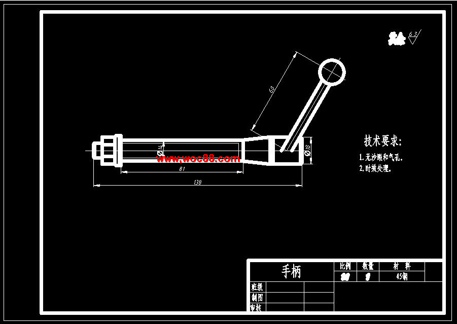 （全套CAD）法蘭盤831004加工工藝及鉆4XΦ9孔夾具設計（終稿）CAD截圖06
