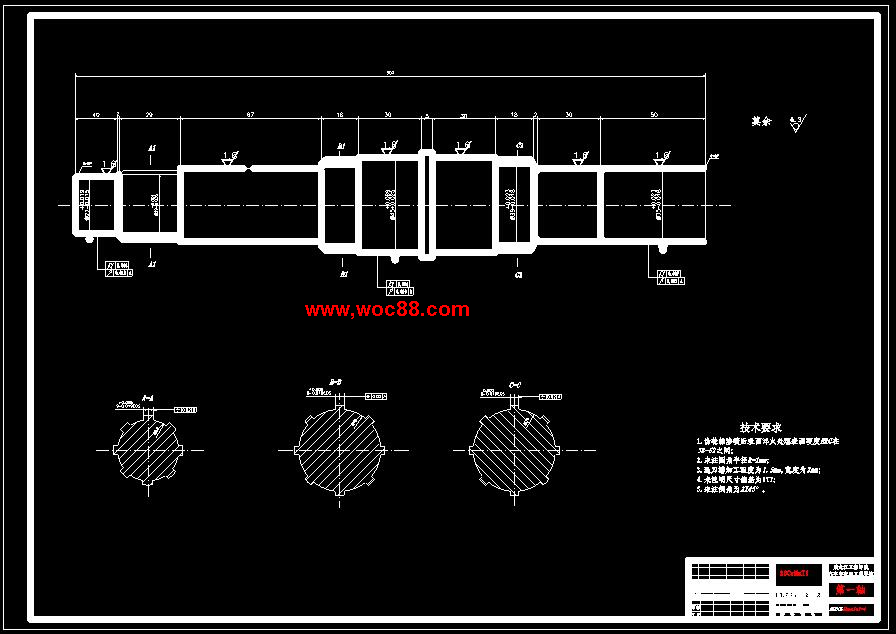 （全套CAD）比亞迪F3R手動變速器設計（終稿）CAD截圖05