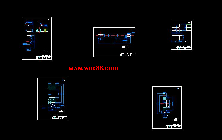 （全套CAD）汽車變速箱導塊的工藝工裝設計（終稿）CAD截圖07