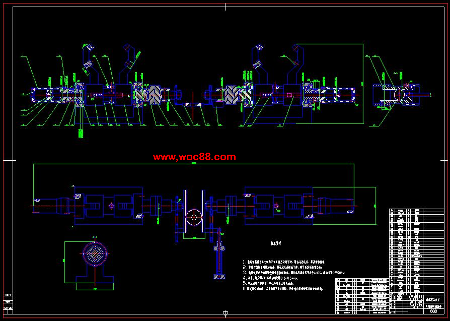 （全套CAD）氣動翻轉機械手部件設計（終稿）CAD截圖01