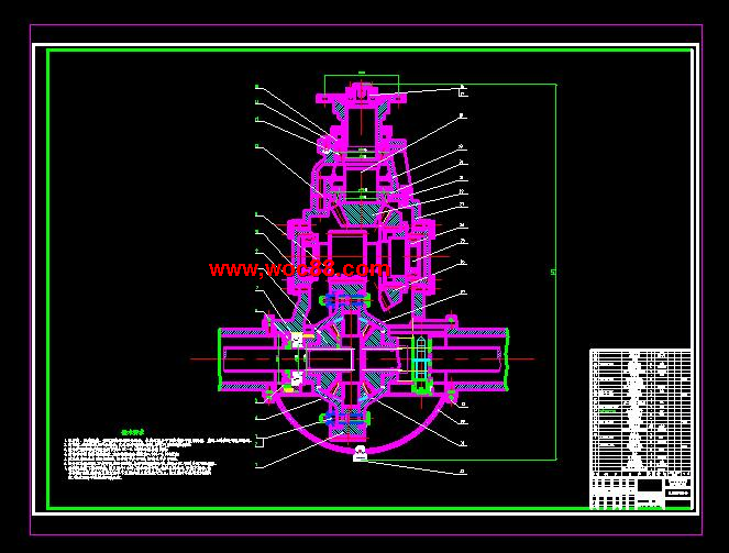 （全套CAD）汽車5噸級的驅動橋設計（終稿）CAD截圖01