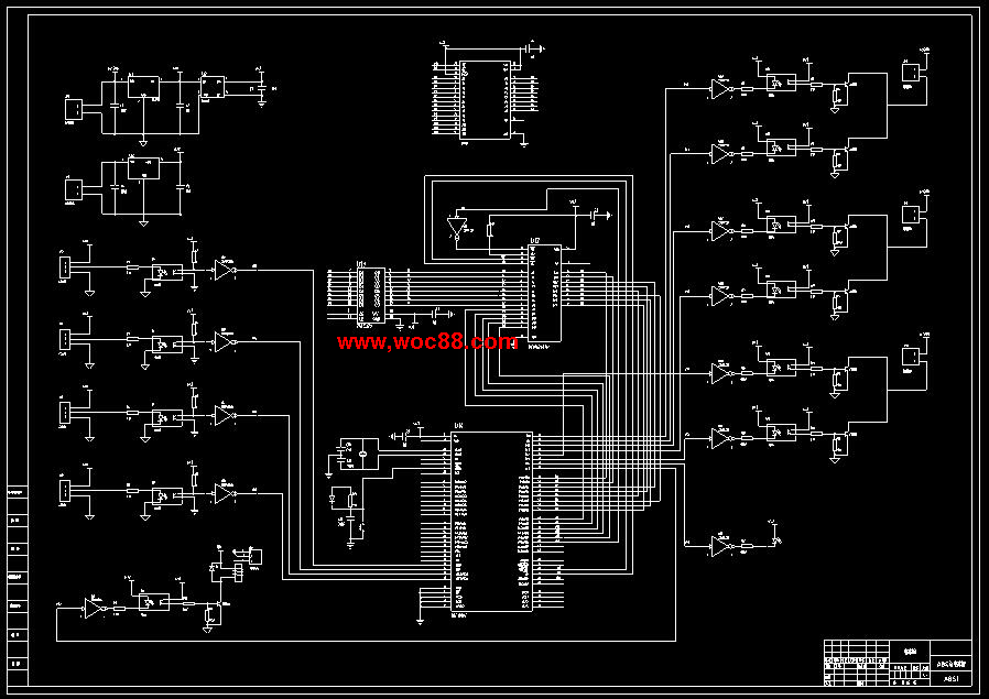 （全套CAD）汽車ABS系統及控制系統設計（終稿）CAD截圖02