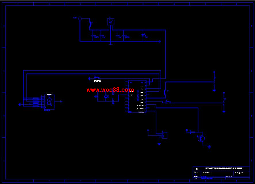 （全套CAD）汽車前照燈防炫目控制系統設計（終稿）CAD截圖02