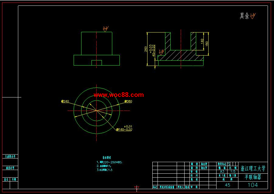 （全套CAD）氣動翻轉機械手部件設計（終稿）CAD截圖03