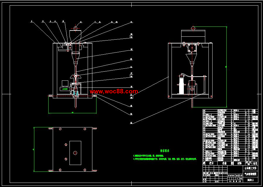 （全套CAD）氣動射種裝置的設計（終稿）CAD截圖06