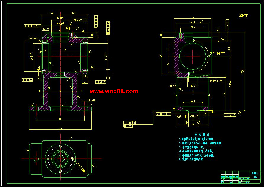 （全套CAD）汽車發動機油路測量設備的機構設計（終稿）CAD截圖01