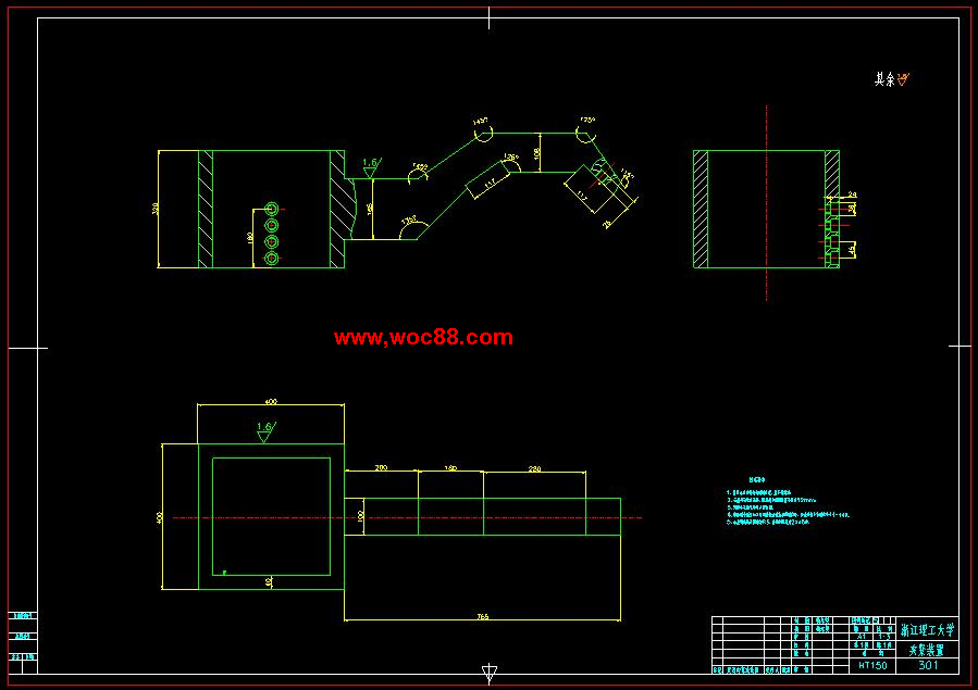（全套CAD）氣動翻轉機械手部件設計（終稿）CAD截圖02