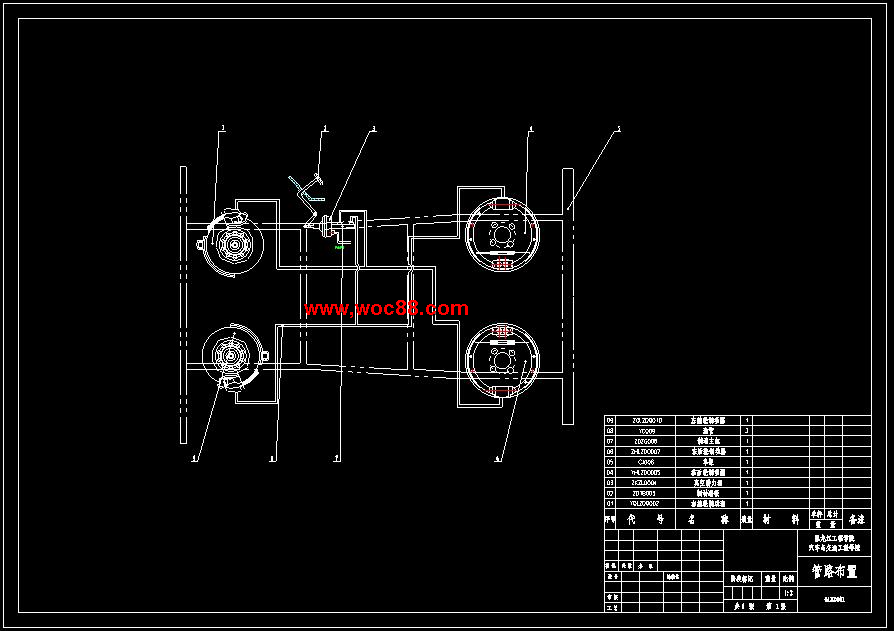 （全套CAD）汽車制動系統的設計（終稿）CAD截圖03
