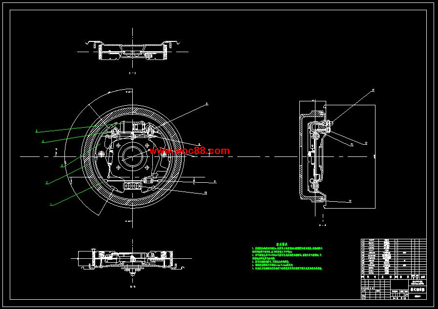 （全套CAD）汽車制動系統的設計（終稿）CAD截圖02