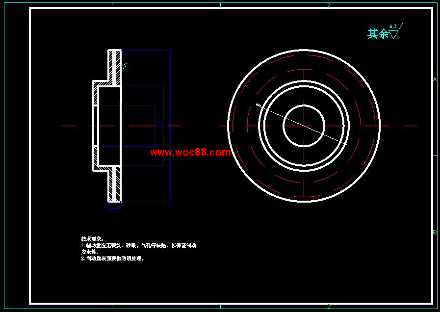 （全套CAD）汽車ABS系統及控制系統設計（終稿）CAD截圖06