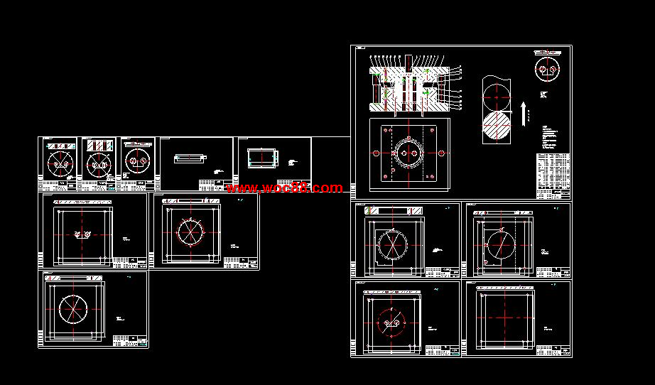 （全套CAD）汽車喇叭消聲器隔板沖壓模具設計（終稿）CAD截圖03