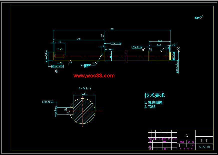 （全套CAD）板材送料裝置的設計（終稿）CAD截圖05