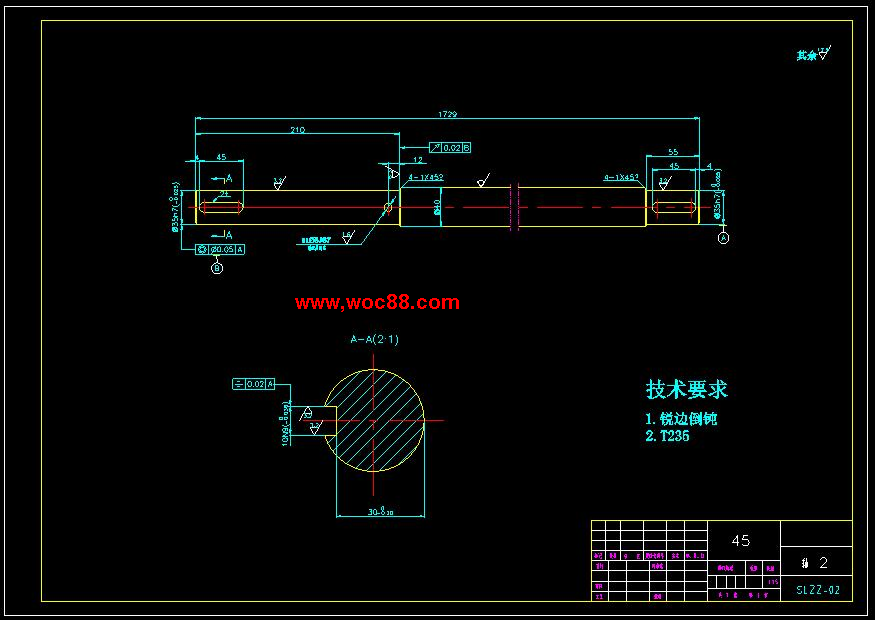 （全套CAD）板材送料裝置的設計（終稿）CAD截圖06