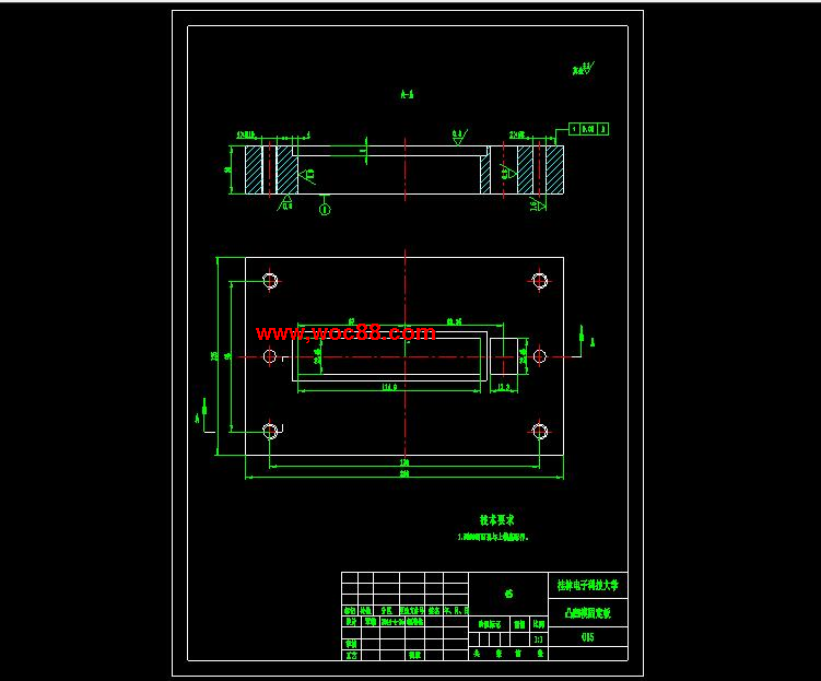 （全套CAD）某冷凝器側板沖壓模復合模具設計（終稿）CAD截圖05