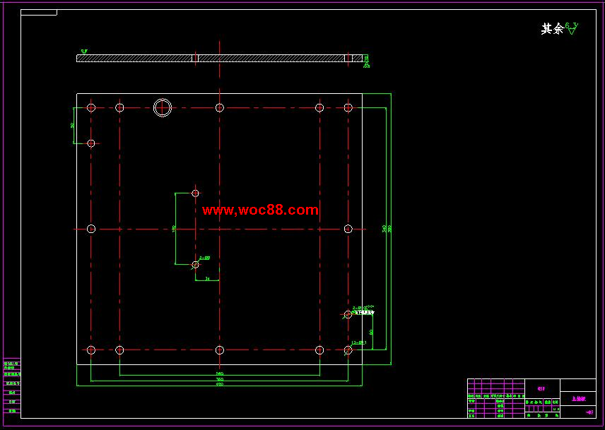 （全套CAD）某包箱角塊的沖壓級進模具設計（終稿）CAD截圖06