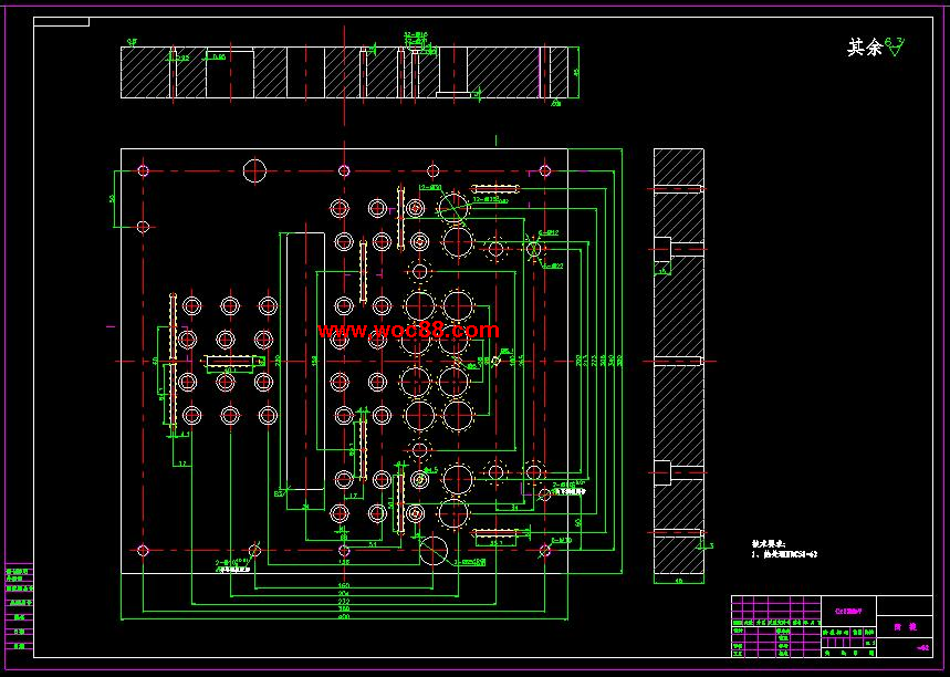 （全套CAD）某包箱角塊的沖壓級進模具設計（終稿）CAD截圖03