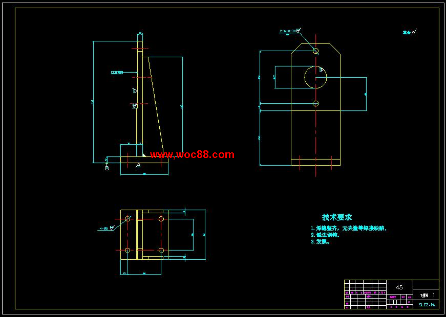 （全套CAD）板材送料裝置的設計（終稿）CAD截圖03