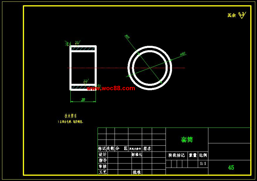 （全套CAD）活塞環銑開口夾具設計與裝配工藝規劃（終稿）CAD截圖03