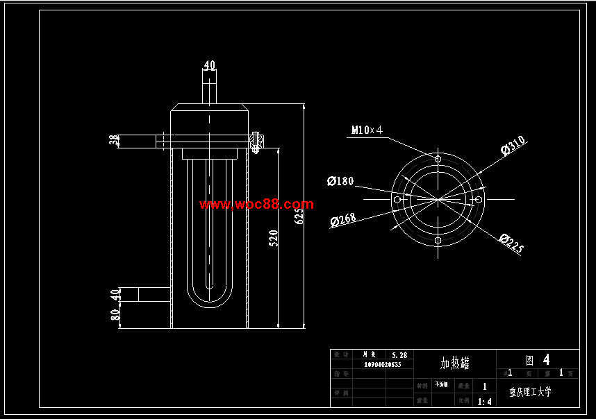 （全套CAD）潤滑油脫水凈化掛車設計（終稿）CAD截圖02