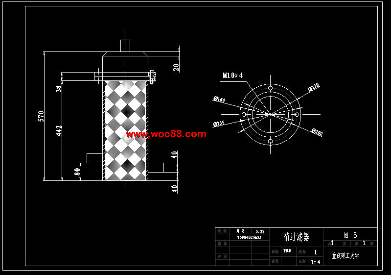 （全套CAD）潤滑油脫水凈化掛車設計（終稿）CAD截圖03