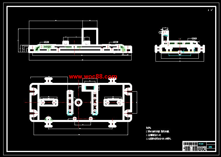 （定稿）M7132罩殼加工工藝及夾具設計（全套下載）3套夾具設計CAD截圖02