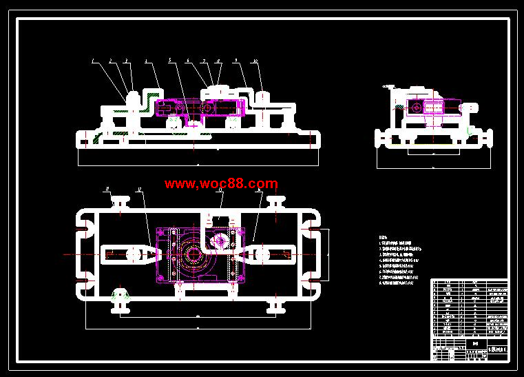 （定稿）M7132罩殼加工工藝及夾具設計（全套下載）3套夾具設計CAD截圖01