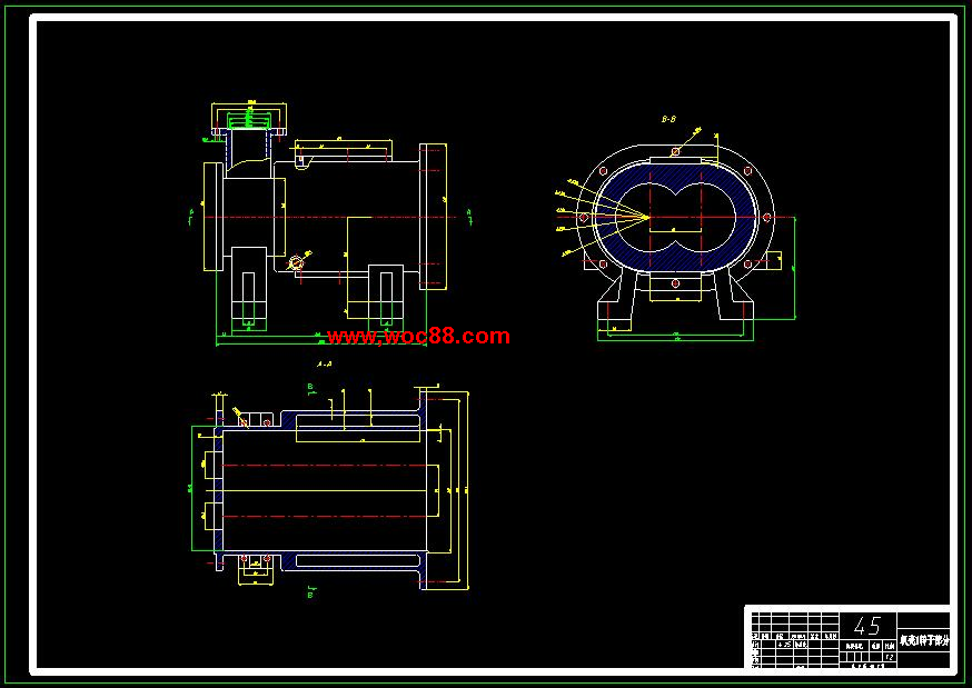 （定稿）LZG30單頭螺桿型干式真空泵的建模與仿真（全套下載）CAD截圖04