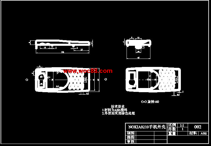 （定稿）NOKIA8210手機外殼注塑模設計（全套下載）CAD截圖05