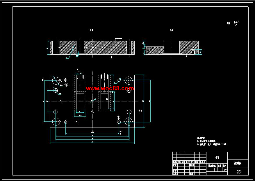 （定稿）MP3電池充電器插座的塑料注射模具設計（全套下載）CAD截圖05