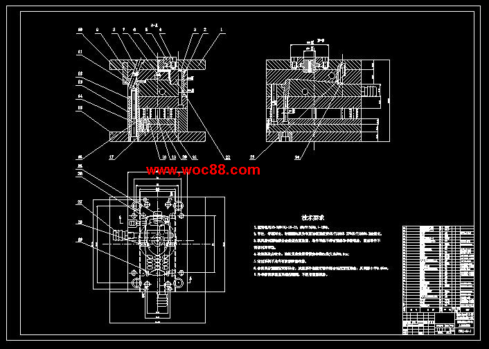 （定稿）NOKIA8210手機外殼注塑模設計（全套下載）CAD截圖02