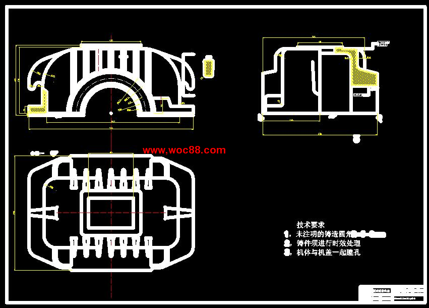（定稿）WHX112減速器機蓋工藝及銑結合面夾具設計（全套下載）CAD截圖03